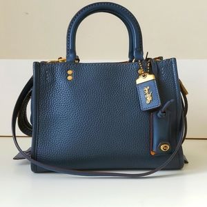 RARE: Coach Rogue 25 3rd Gen Blue Denim
